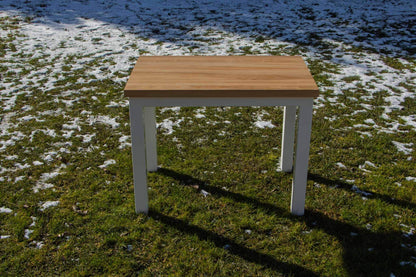 Klasyczny Stół z Dębowym Blatem